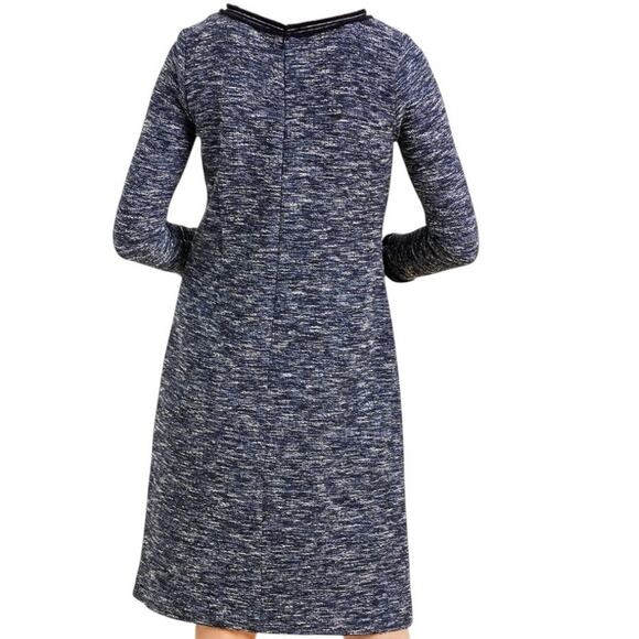 Talbots Women's Knit Tweed‎ Shift A-line Dress X Small Medium Academia - Picture 4 of 8